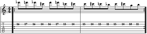 Ex. 07: scala diminuita st-t